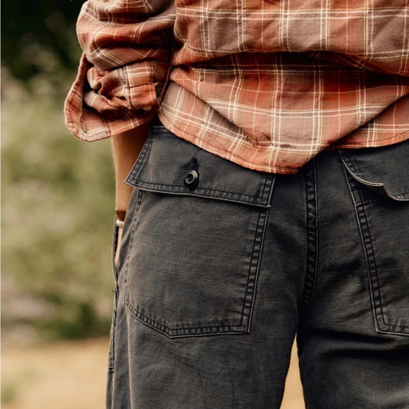 imogene + willie Blake military trouser in black - Picture 4 of 9